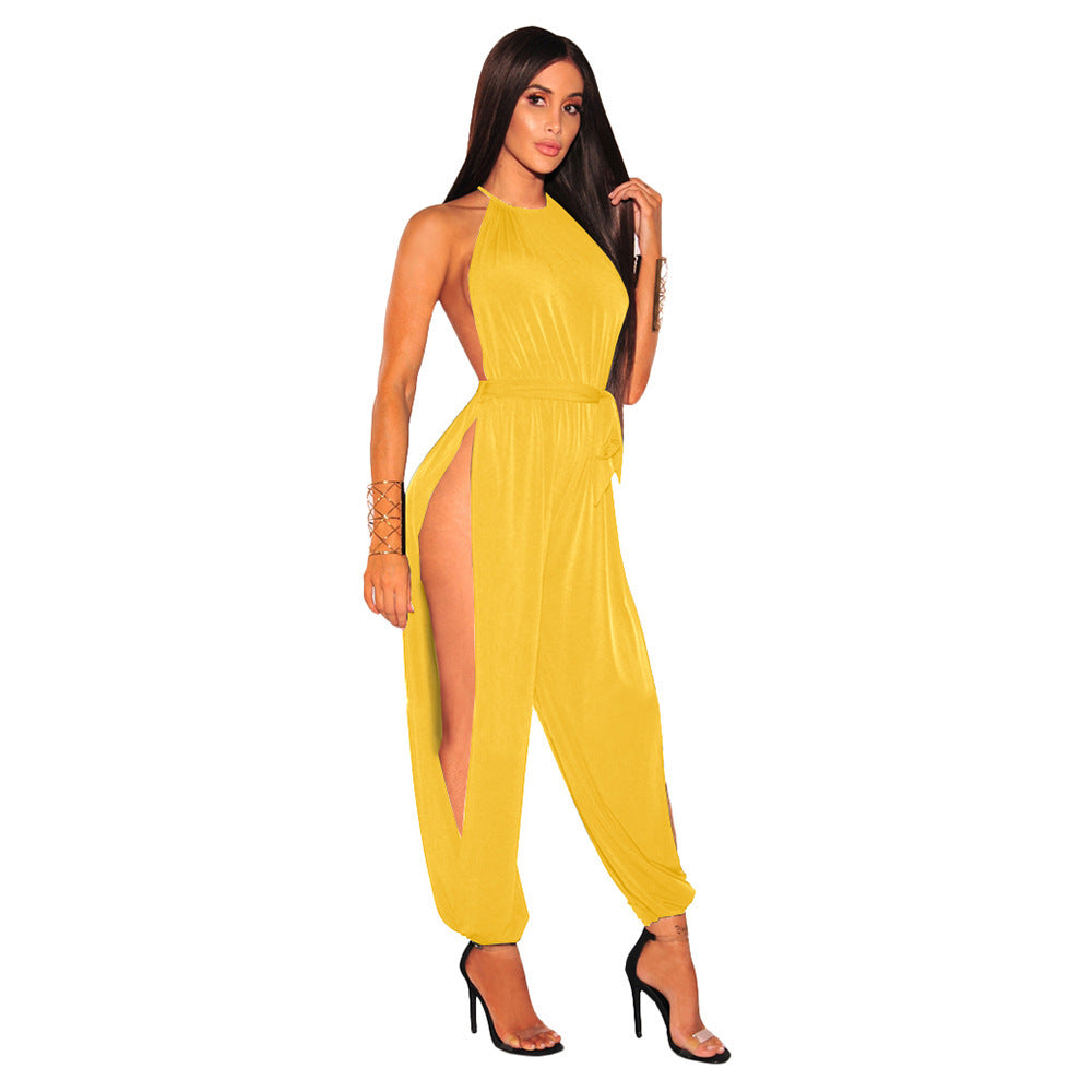 Silk Envy Loose Jumpsuit